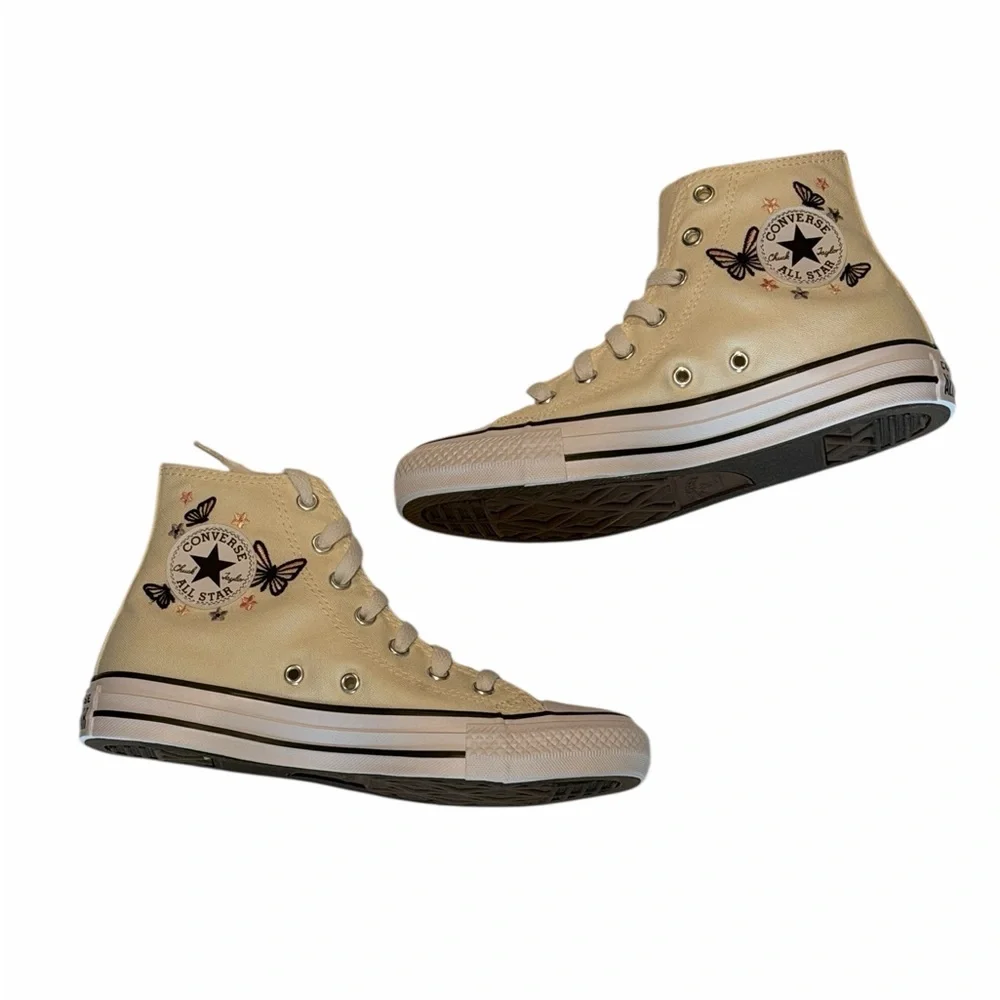 NWOT Converse Chuck Taylor All Star Butterflies Sneakers - Picture 3 of 13